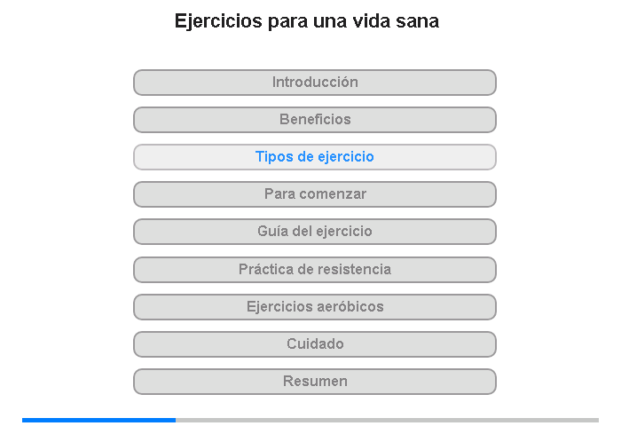 Tipos de actividad fsica