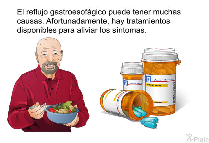 El reflujo gastroesofgico puede tener muchas causas. Afortunadamente, hay tratamientos disponibles para aliviar los sntomas.