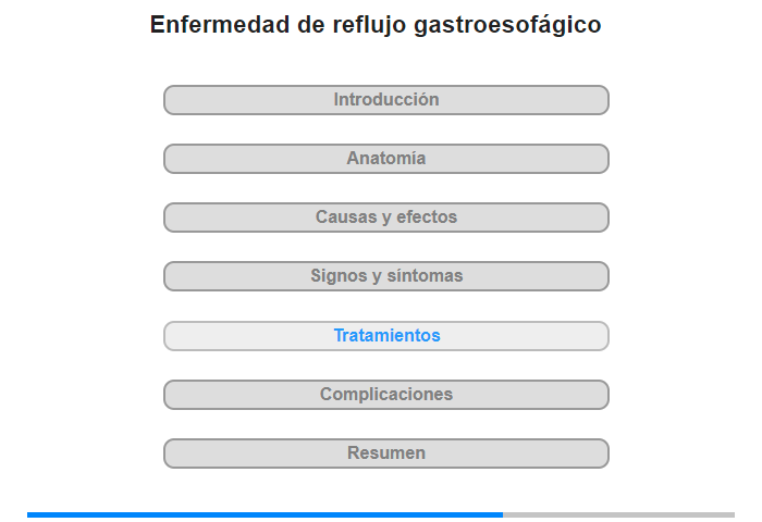 Opciones de tratamiento