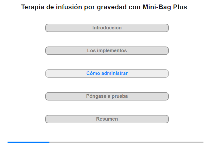 Cmo administrar la infusin por gravedad