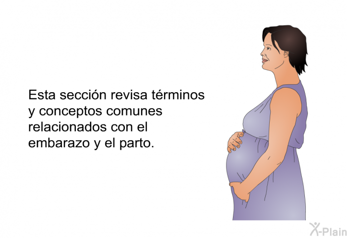Esta seccin revisa trminos y conceptos comunes relacionados con el embarazo y el parto.