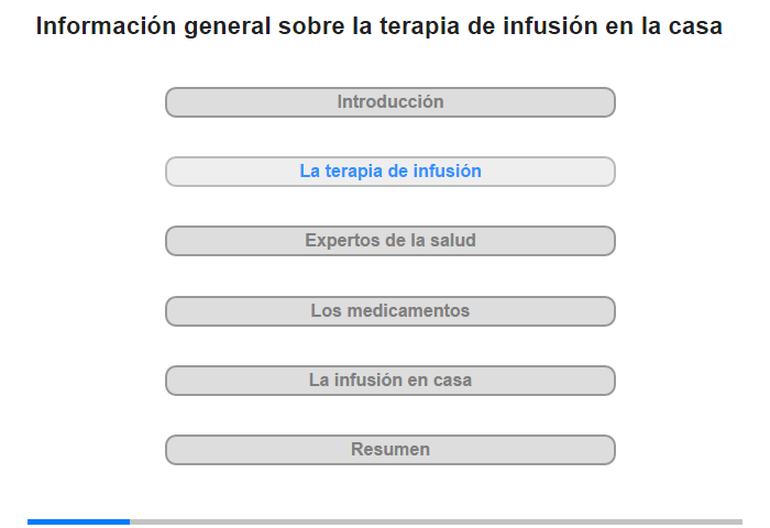 La terapia de infusin