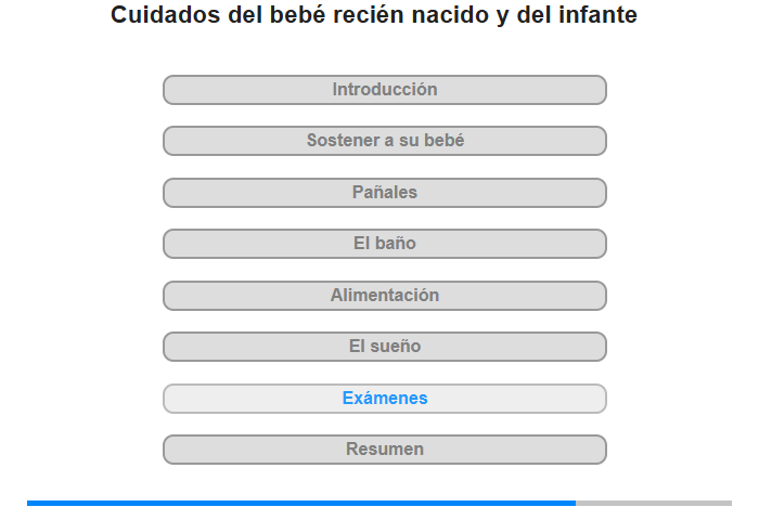 Exmenes del beb sano