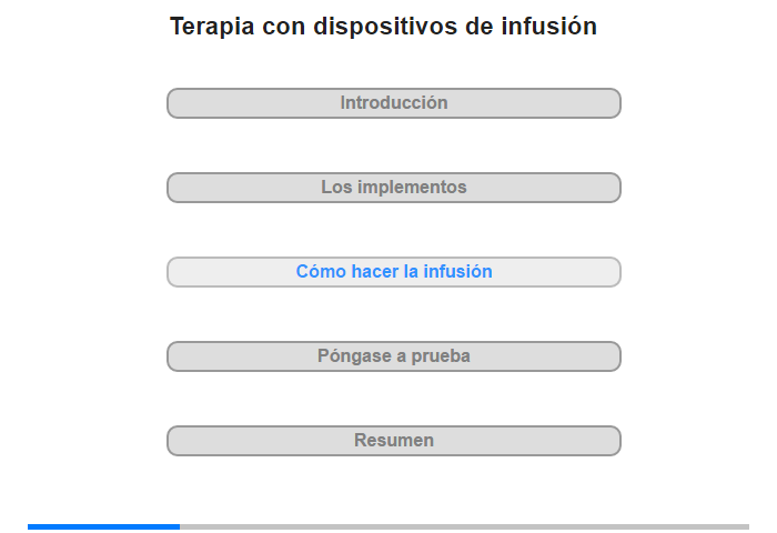 Cmo administrar la infusin