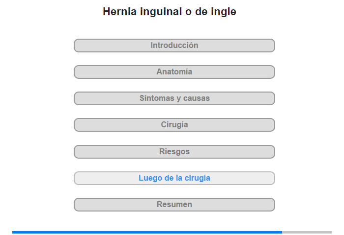 Despus de la ciruga