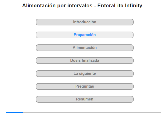 Preparacin de la alimentacin por tubo