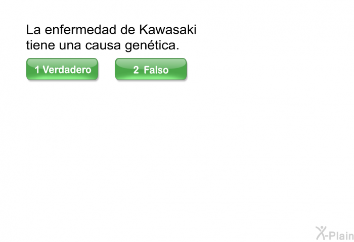 La enfermedad de Kawasaki tiene una causa gentica.