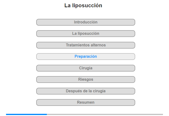 Preparacin para la ciruga