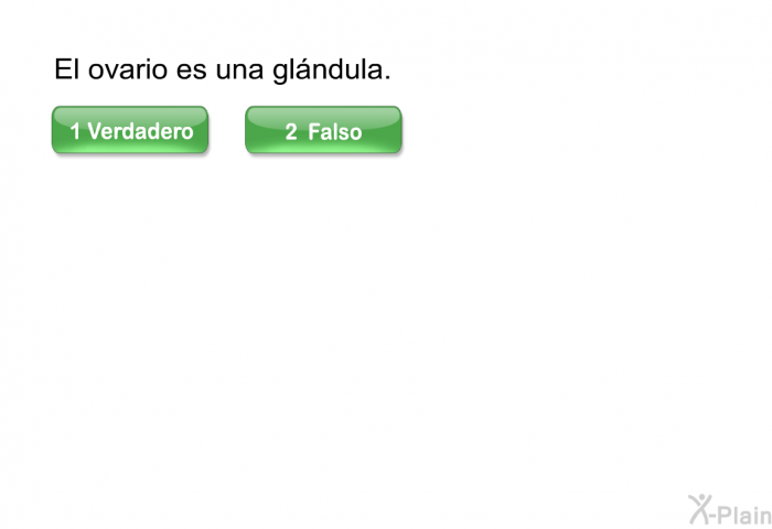 El ovario es una glndula.