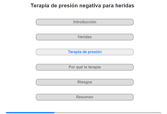 Terapia de presin negativa para heridas