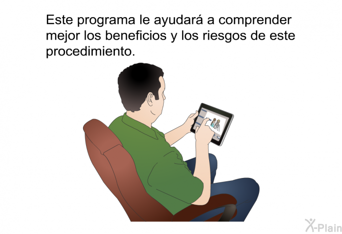 Esta informacin acerca de su salud le ayudar a comprender mejor los beneficios y los riesgos de este procedimiento.