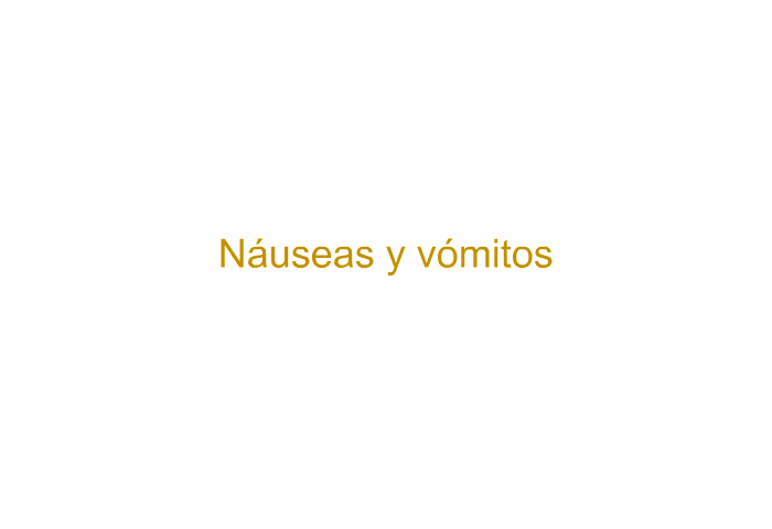 Nuseas y vmitos