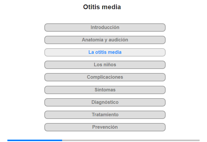 La otitis media