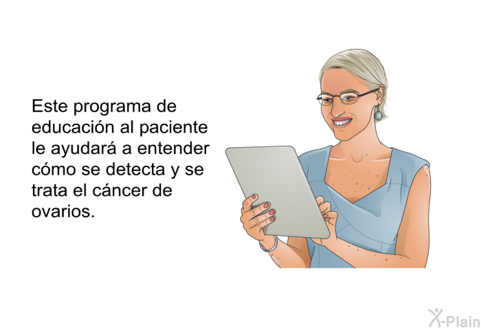 Este informacin acerca de su salud le ayudar a entender cmo se detecta y se trata el cncer de ovarios.