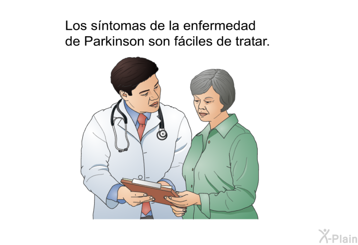 Los sntomas de la enfermedad de Parkinson son fciles de tratar.