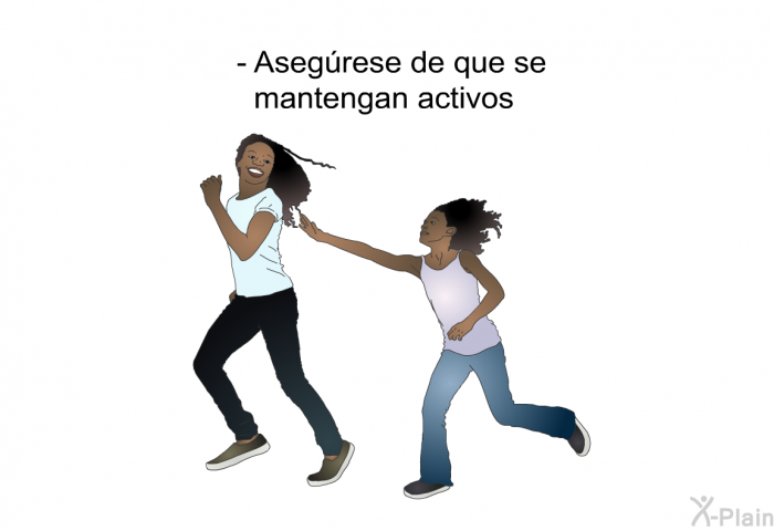 Asegrese de que se mantengan activos