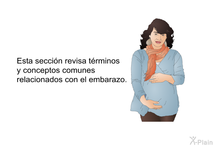 Esta seccin revisa trminos y conceptos comunes relacionados con el embarazo.