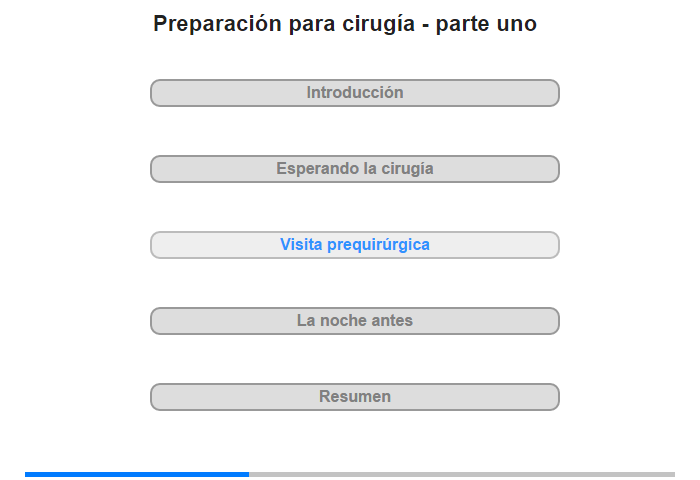 Visita prequirrgica