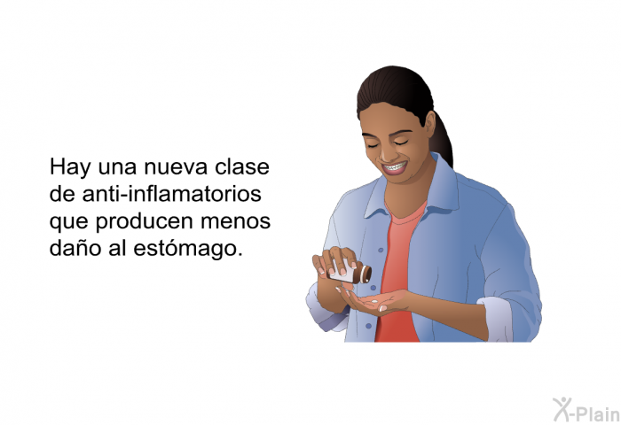 Hay una nueva clase de anti-inflamatorios que producen menos da�o al est�mago.
