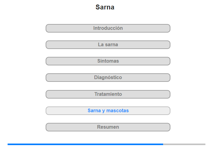 La sarna y las mascotas