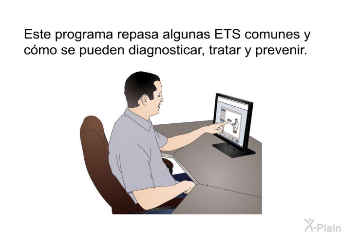 Esta informacin acerca de su salud repasa algunas ETS comunes y cmo se pueden diagnosticar, tratar y prevenir.