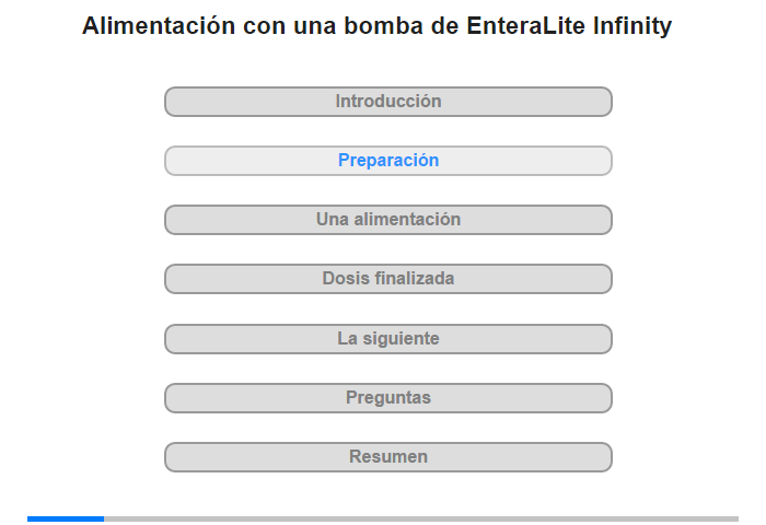 Preparacin de la alimentacin por tubo