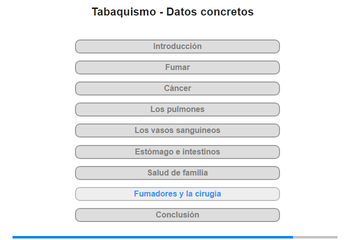 Los fumadores y la ciruga