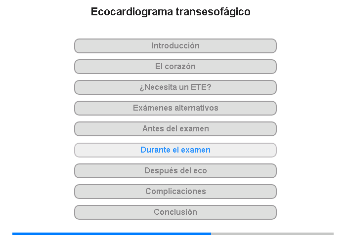Durante el examen