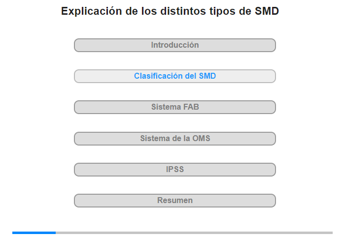 Historia sobre la clasificacin del SMD