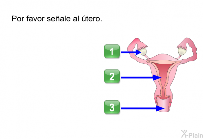 Por favor seale al tero.