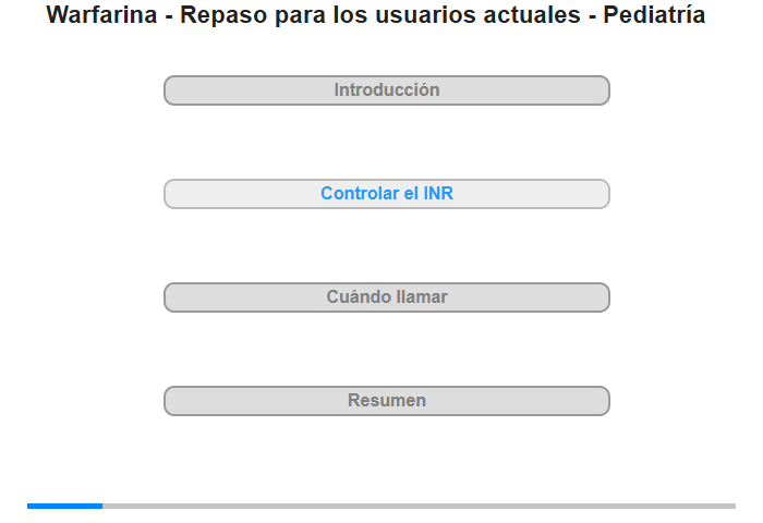 Cmo controlar el INR de su hijo